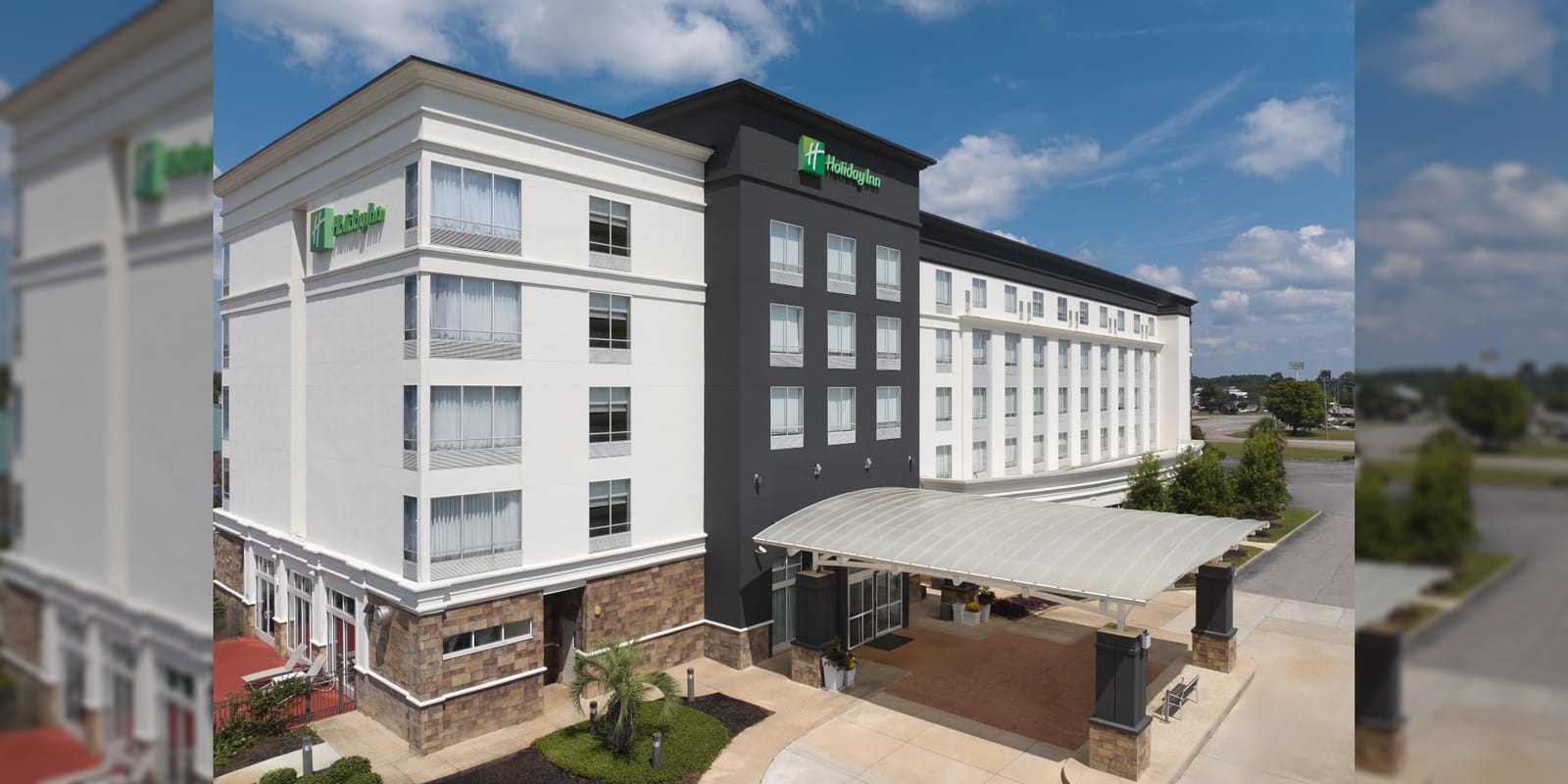 Holiday Inn Meridian, exterior